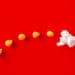 popcorn kernels begin to pop