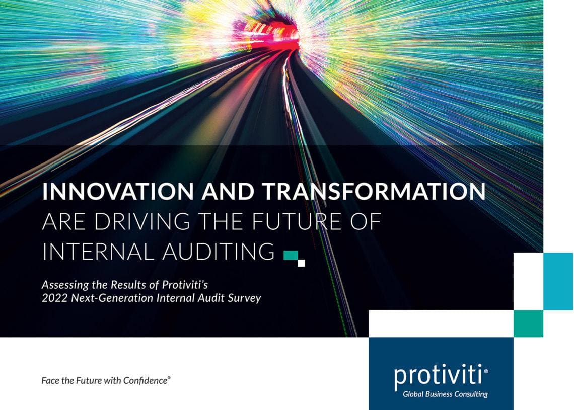Protiviti 2022 Internal Audit Report: Time of Transformation