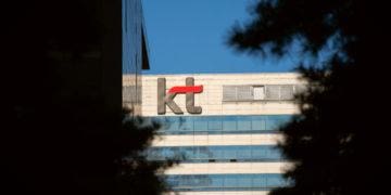 KT company building in Seoul