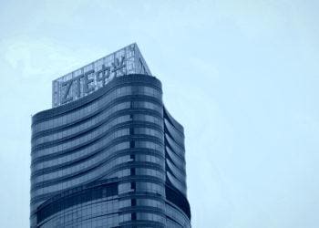 ZTE building in China