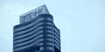 ZTE building in China