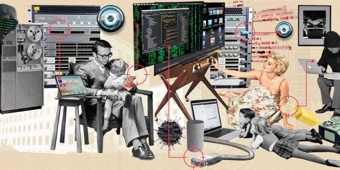 executive data security retro concept