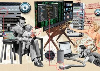 executive data security retro concept