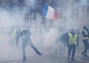 yellow vest protest