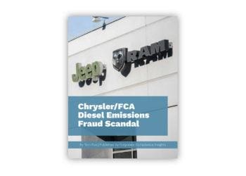 Chrysler/FCA Diesel Emissions Fraud Scandal