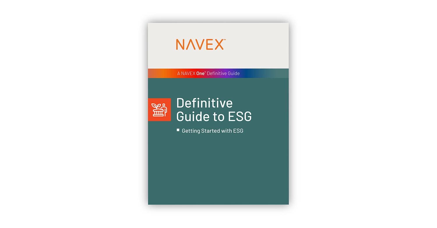 Navex Definitive Guide to ESG Corporate Compliance Insights