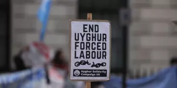 forced labor protest