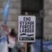 forced labor protest