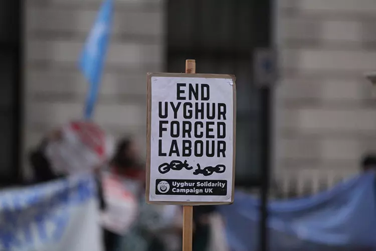 forced labor protest