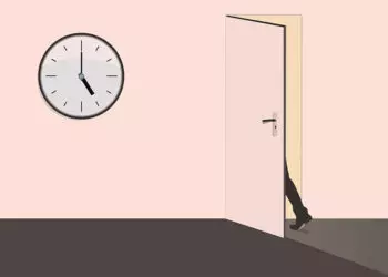quiet quitting leaving on time