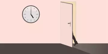 quiet quitting leaving on time