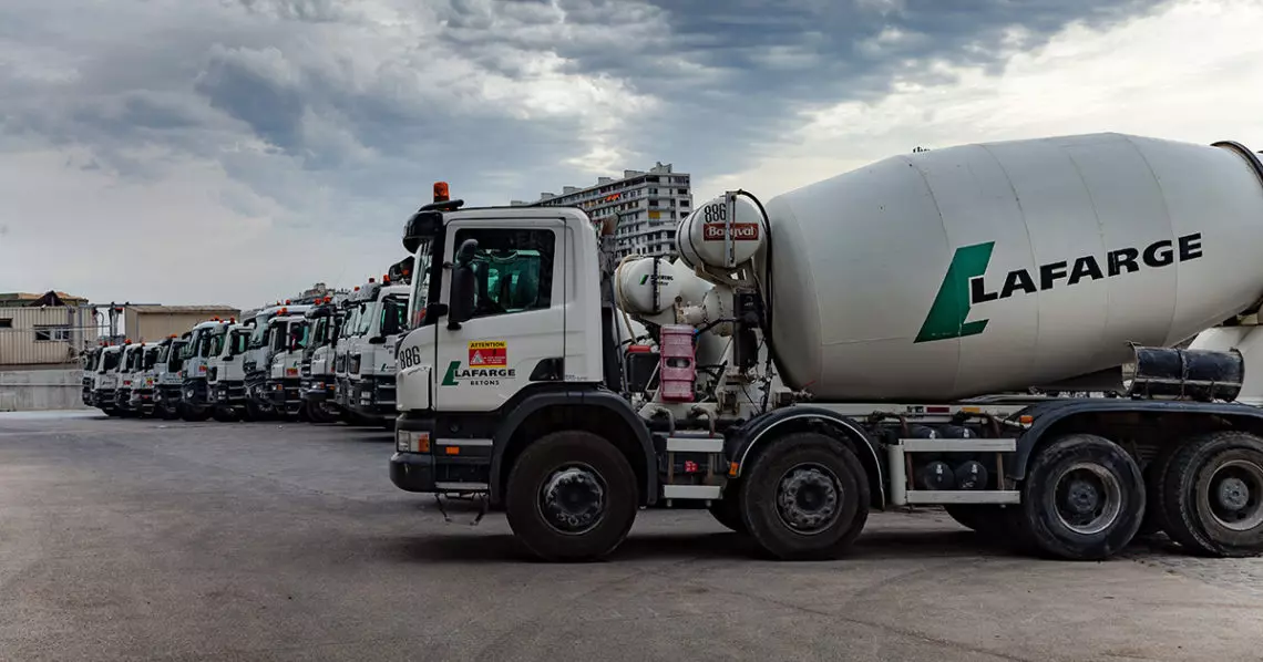 cement trucks