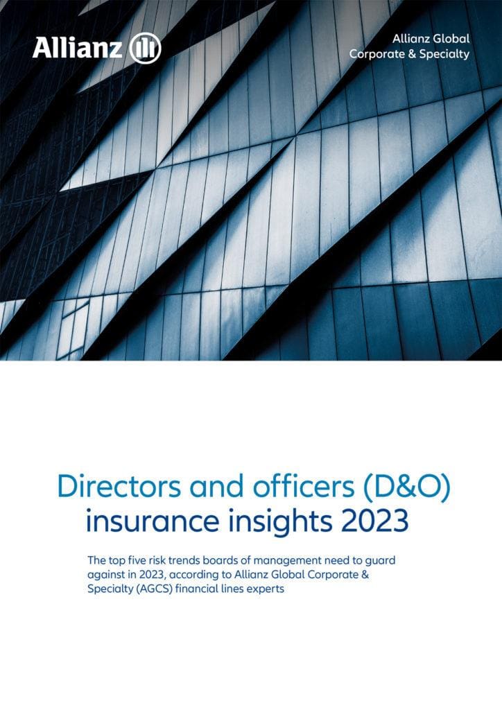 Allianz Directors Officers Insurance-cover