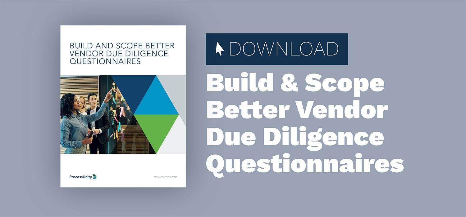 Build and Scope Better Vendor Due Diligence Questionnaires 