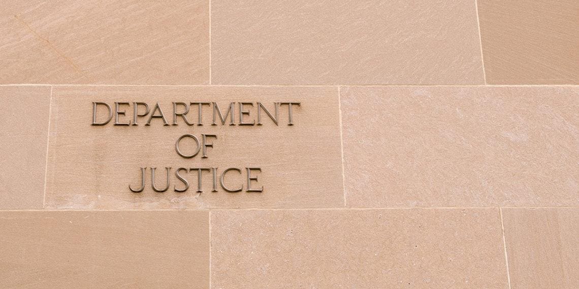 doj sign front