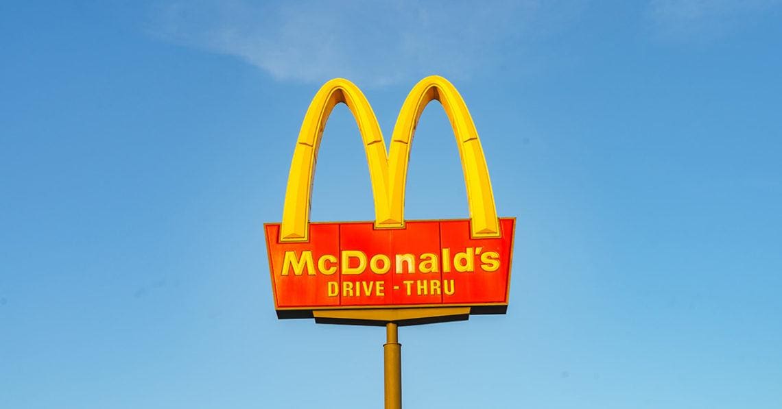 mcdonalds sign