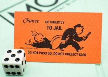 monopoly go to jail card