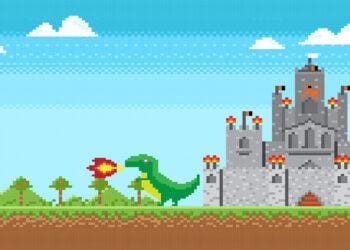 castle pixel art