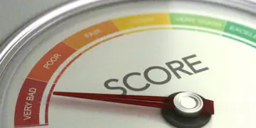 credit score gauge