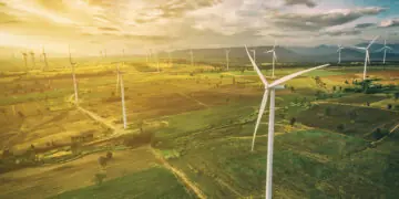 wind turbines