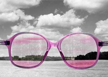 rose colored glasses