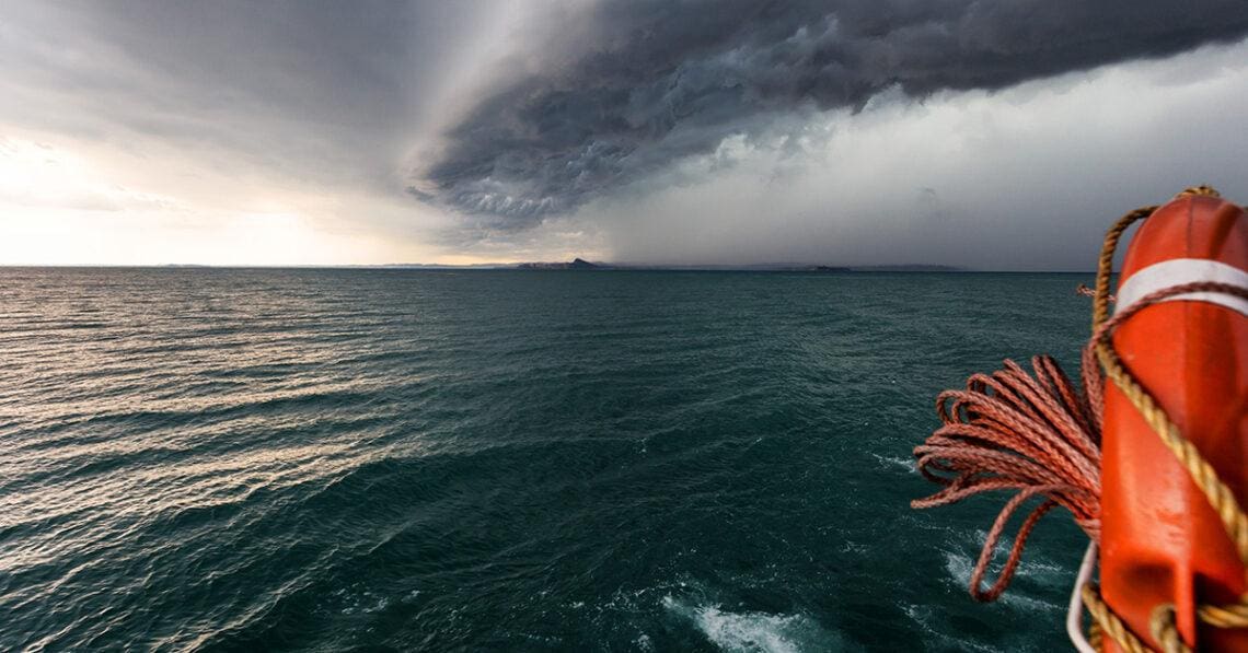 storm approaching risk