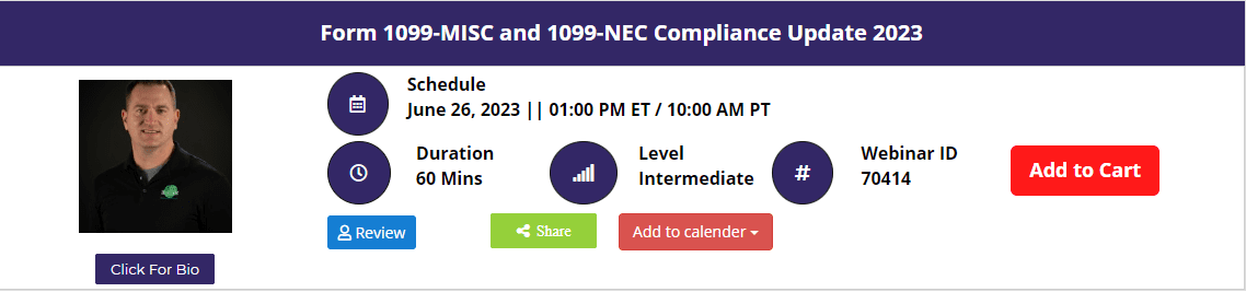 Form 1099-MISC and 1099-NEC Compliance Update 2023 | Corporate Compliance  Insights