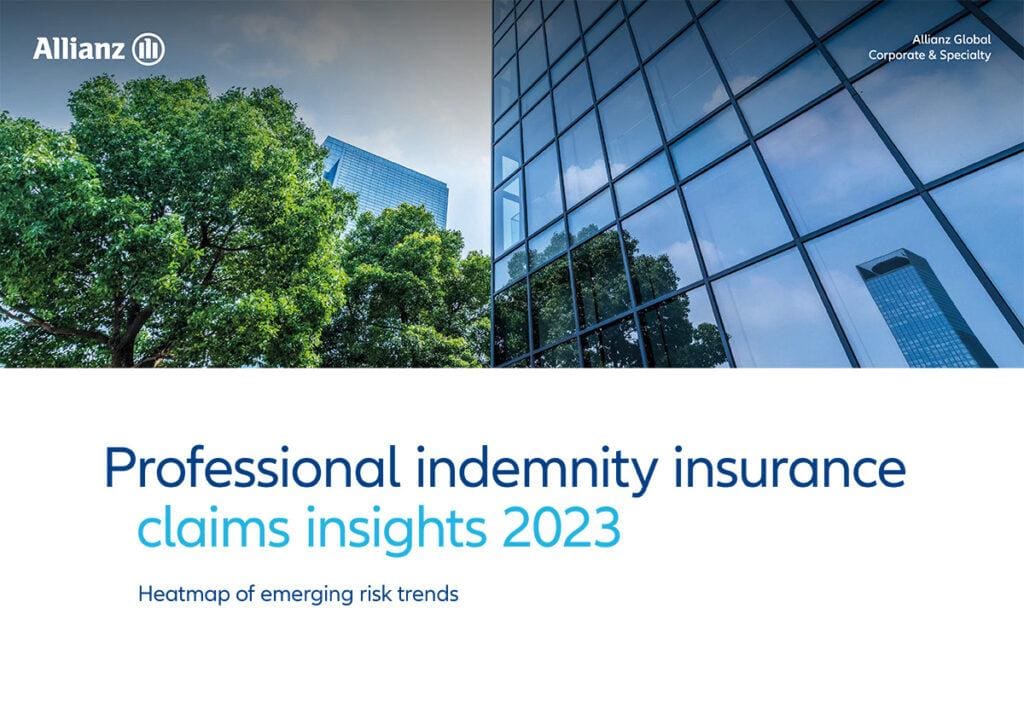 Allianz Professional Indemnity Insurance Claims Insights_cv2