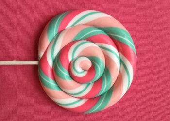 Swirled lollipop