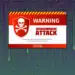 an illustration of a ransomware attack