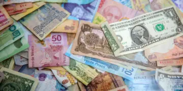 different currencies from around the globe
