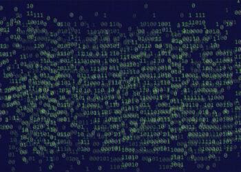 illustration of binary code