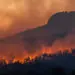 photo of Australian wildfire