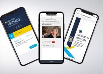 A collection of screenshots from Pratt & Whitney's compliance training modules