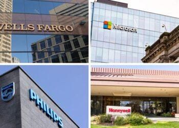 collage of images of companies that have had recent OFAC or FCPA actions