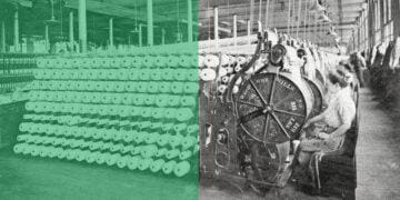 Women-working-machines-American-Woolen-Company-Boston-1912