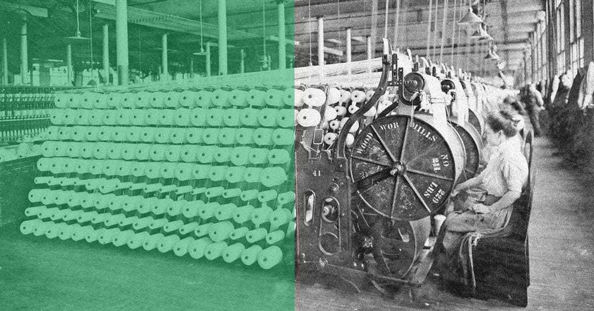 Women-working-machines-American-Woolen-Company-Boston-1912
