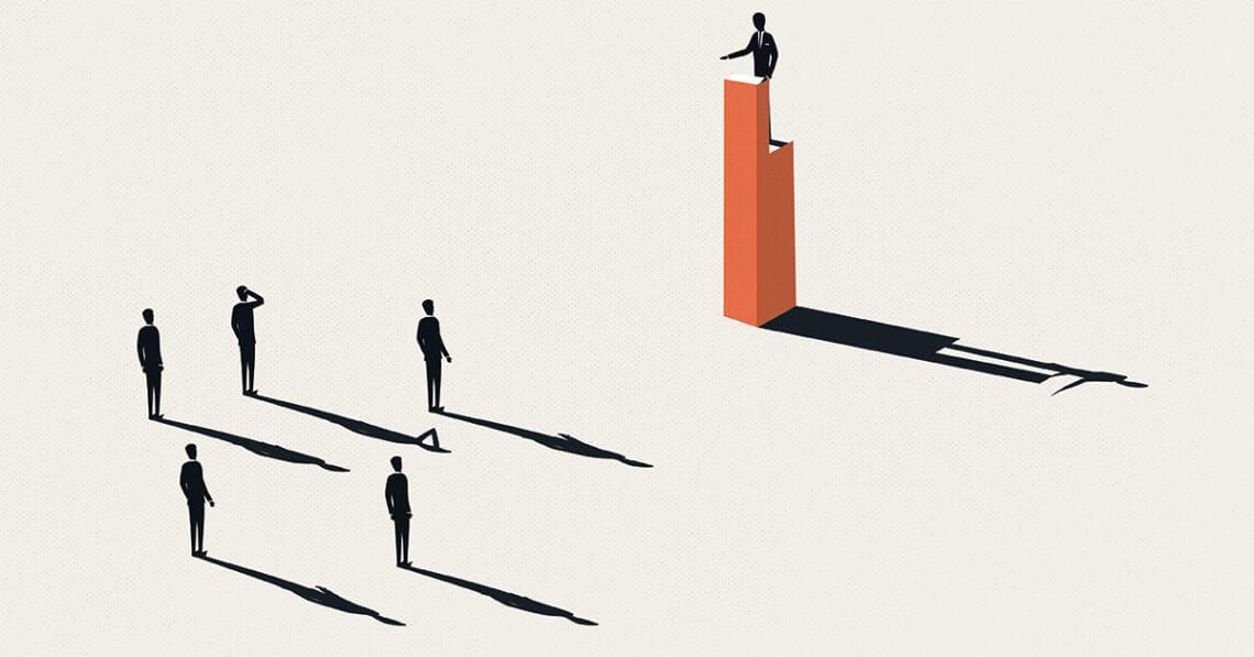 ceo speaking concept