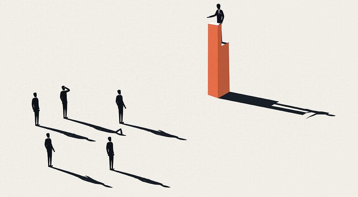 ceo speaking concept