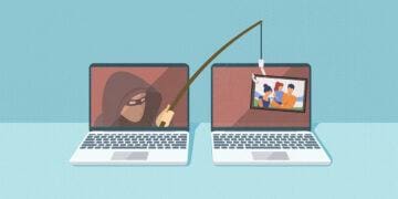 hacker targeting family concept