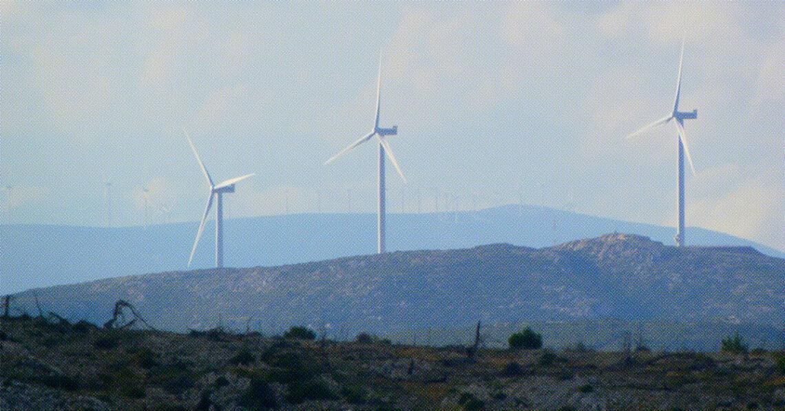 wind turbines