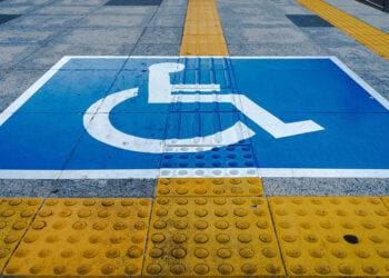 accessible parking space