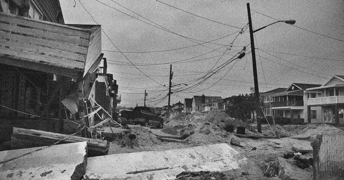 devastation from hurricane sandy