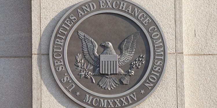 emblem on sec building