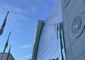 front of sec building