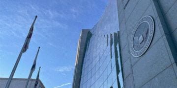 front of sec building