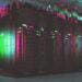 glitchy image of data center