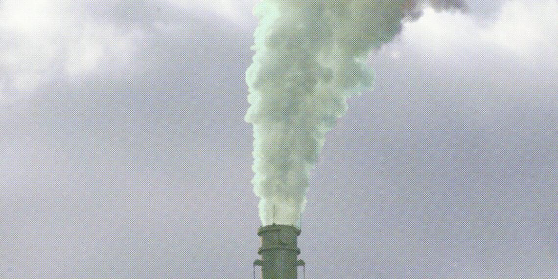 greenwashing smoke stack