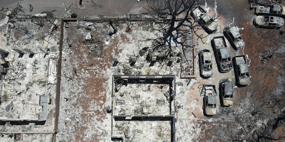 lahaina wildfire damage