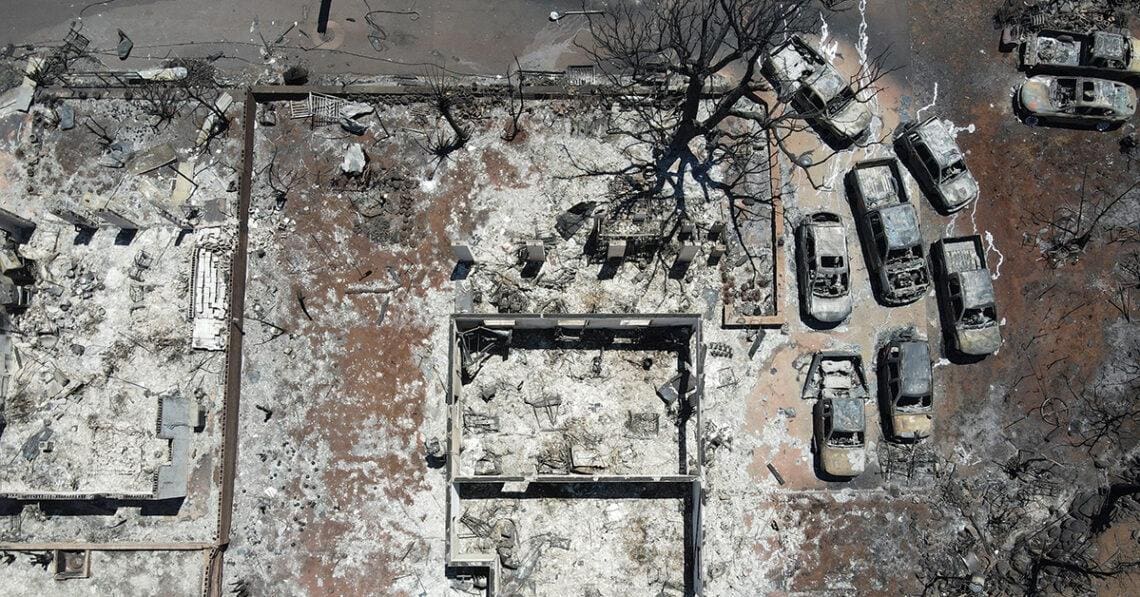 lahaina wildfire damage